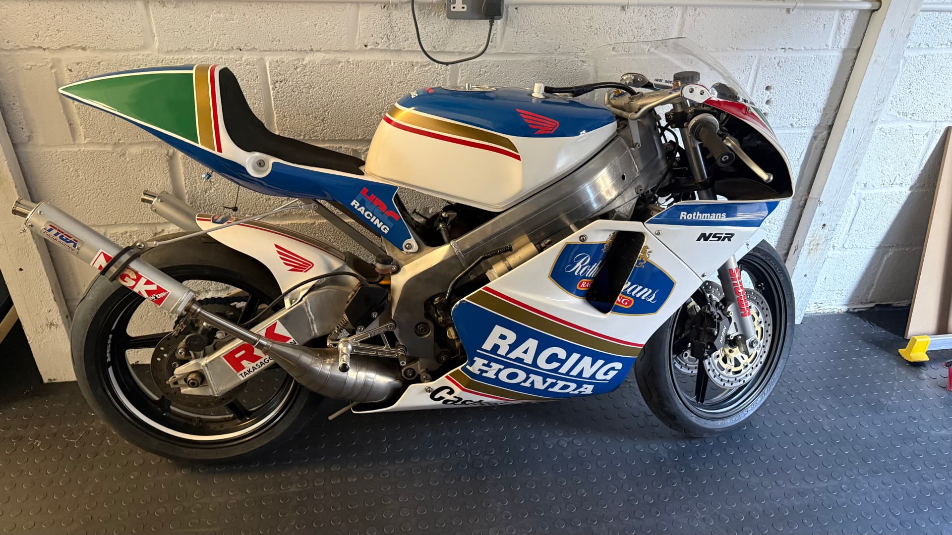 Rothmans Racing Honda NSR motorcycle